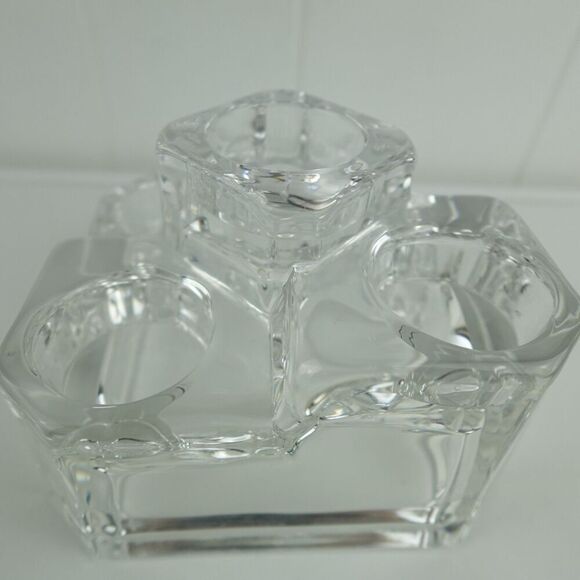 PartyLite Crystal Castle 5 Tier Votive Tea Light Candle Holder - Picture 5 of 12